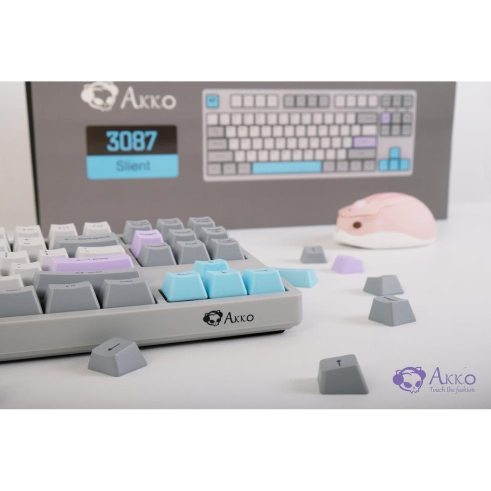 Bàn phím cơ AKKO 3087 Silent (Akko switch) - Cổng USB - Hàng chính hãng