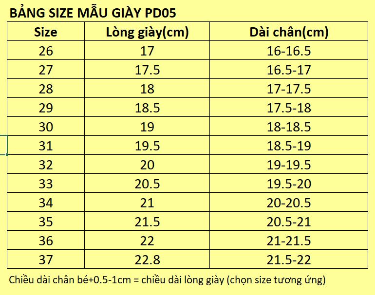 Giày thể thao trắng cho bé gái bé trai từ 3 - 12 tuổi năng động PD05