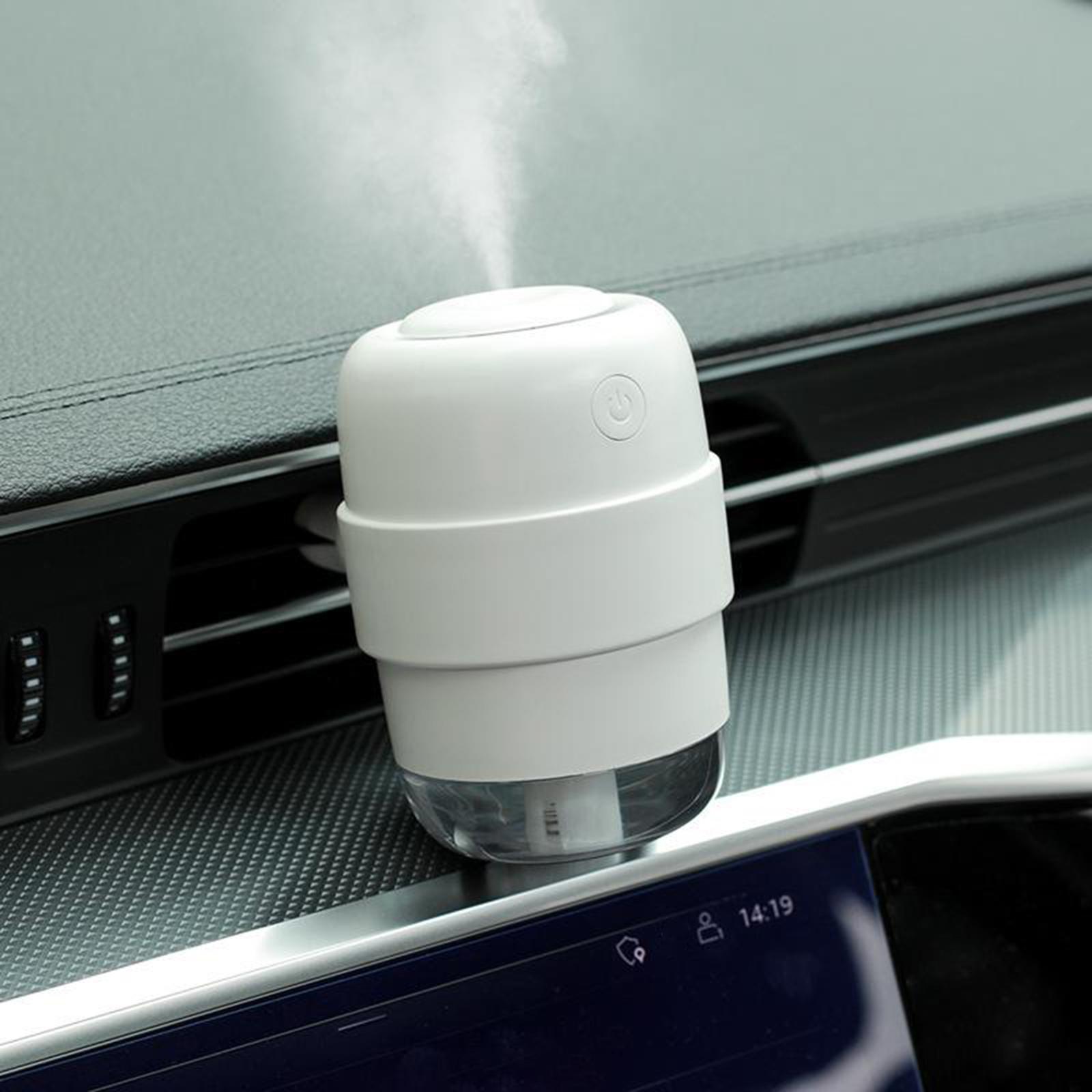 Portable Mini Humidifier Personal USB Desktop Cool Mist Humidifier W/ Lights