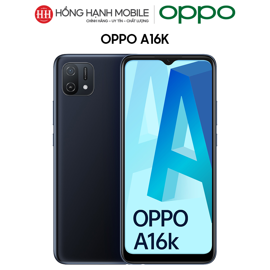 Điện Thoại Oppo A16k 4GB/64GB - Hàng Chính Hãng