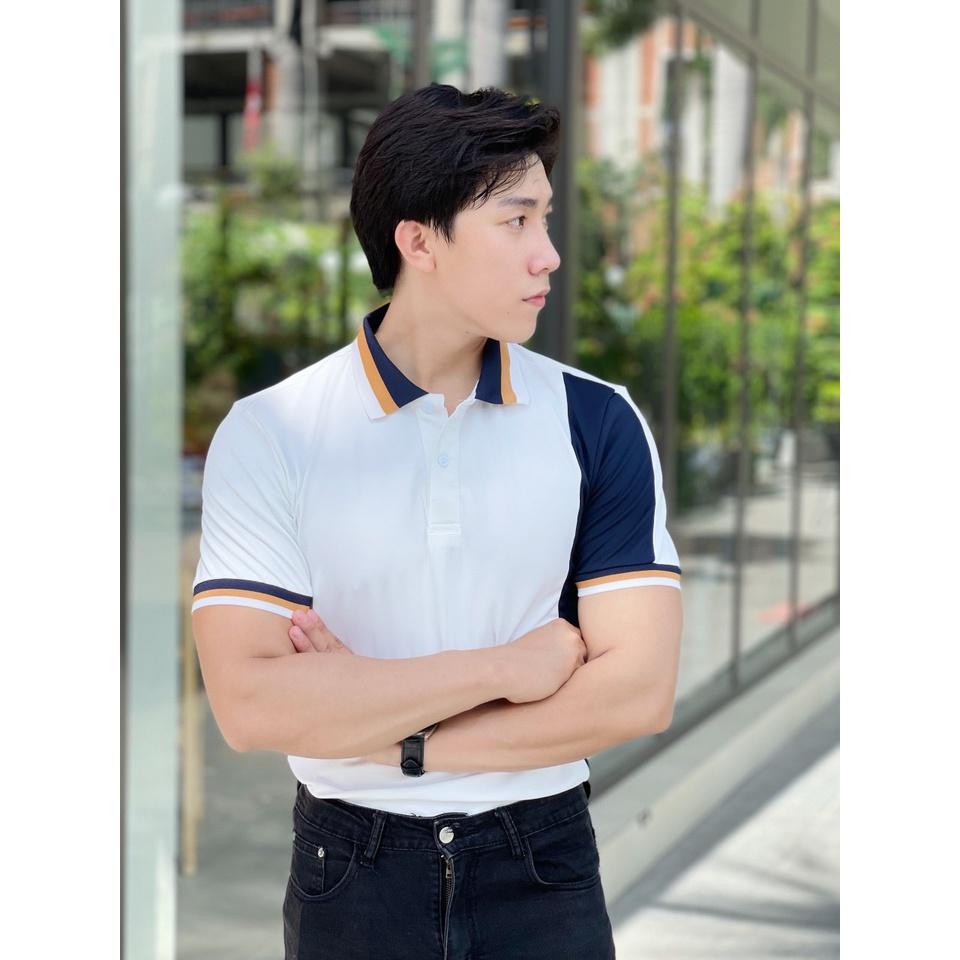 ÁO THUN NAM CỔ TRỤ FORM ÔM BODY THỜI TRANG NAM CÁ TÍNH SIÊU HOT - THỜI TRANG LUXURY CHUẨN NÉT
