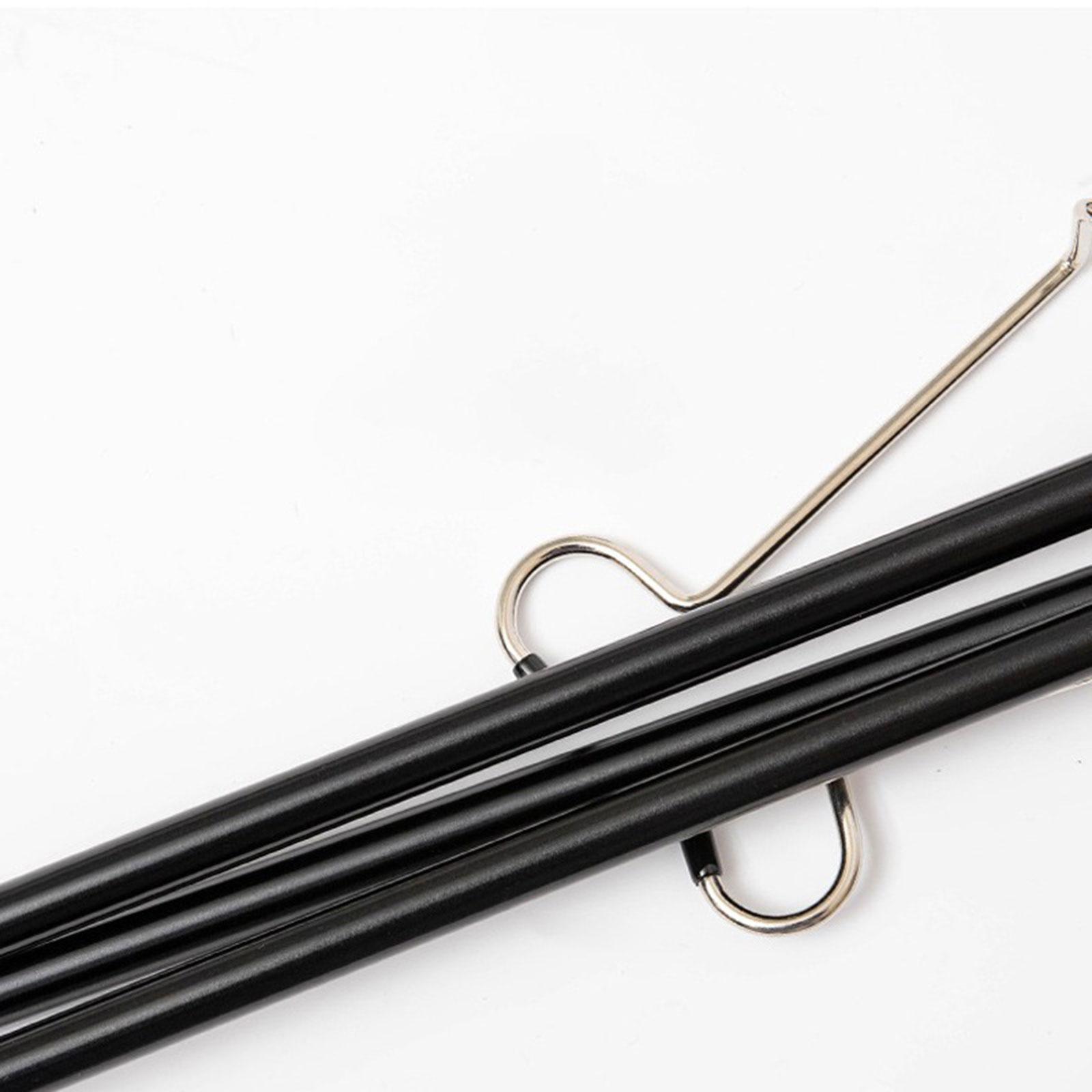 Outdoor Lamp Pole, Camping Lantern Stand Hanging Tent Light Holder Multifunction Light Stand Hanger Lamp Hook Stand for Fishing, BBQ, Garden