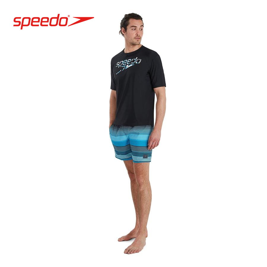 Áo bơi chống nắng nam Speedo Prt Sunt Am Blue - 8-13496G733