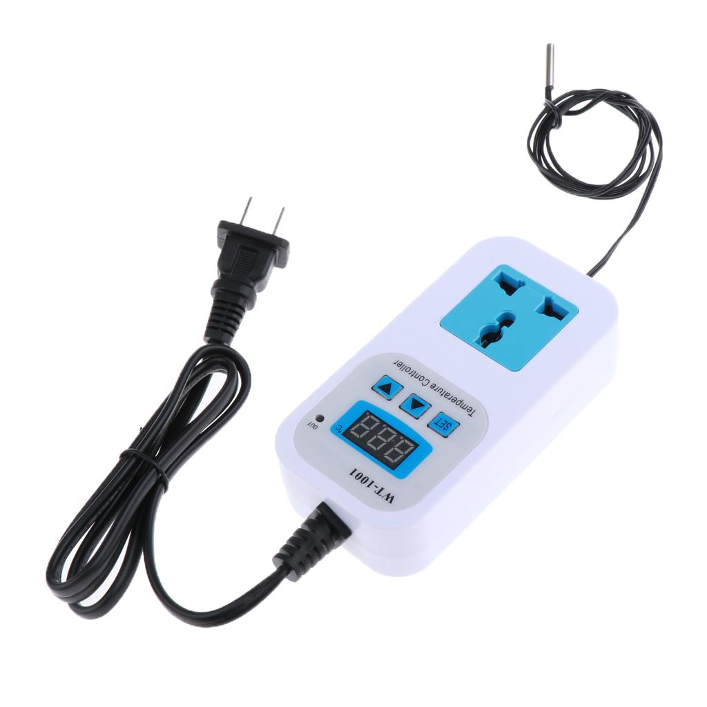 WT-1001 Thông Minh 110V Bộ Điều Khiển Nhiệt Độ Kỹ Thuật Số Bình Giữ Nhiệt Chuyển Hoa Kỳ