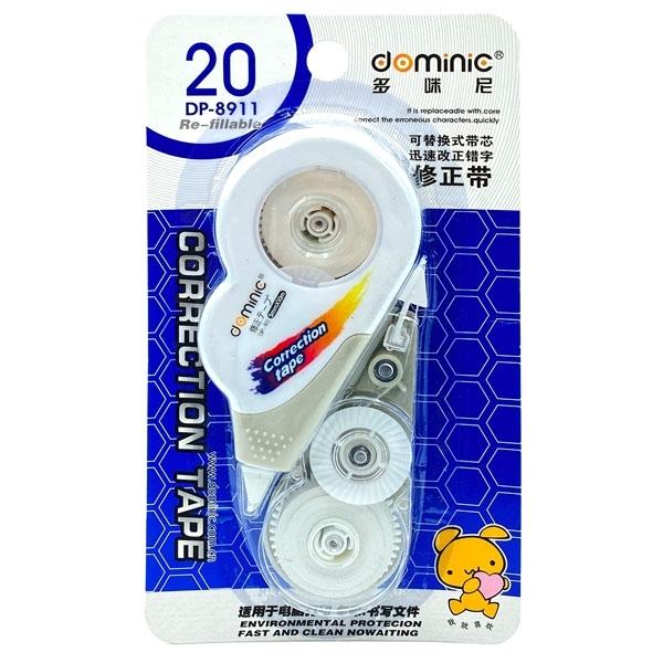 Xóa Kéo Kèm Ruột 5 mm x 9 m - Dominic DP-8911 (Mẫu Màu Giao Ngẫu Nhiên)