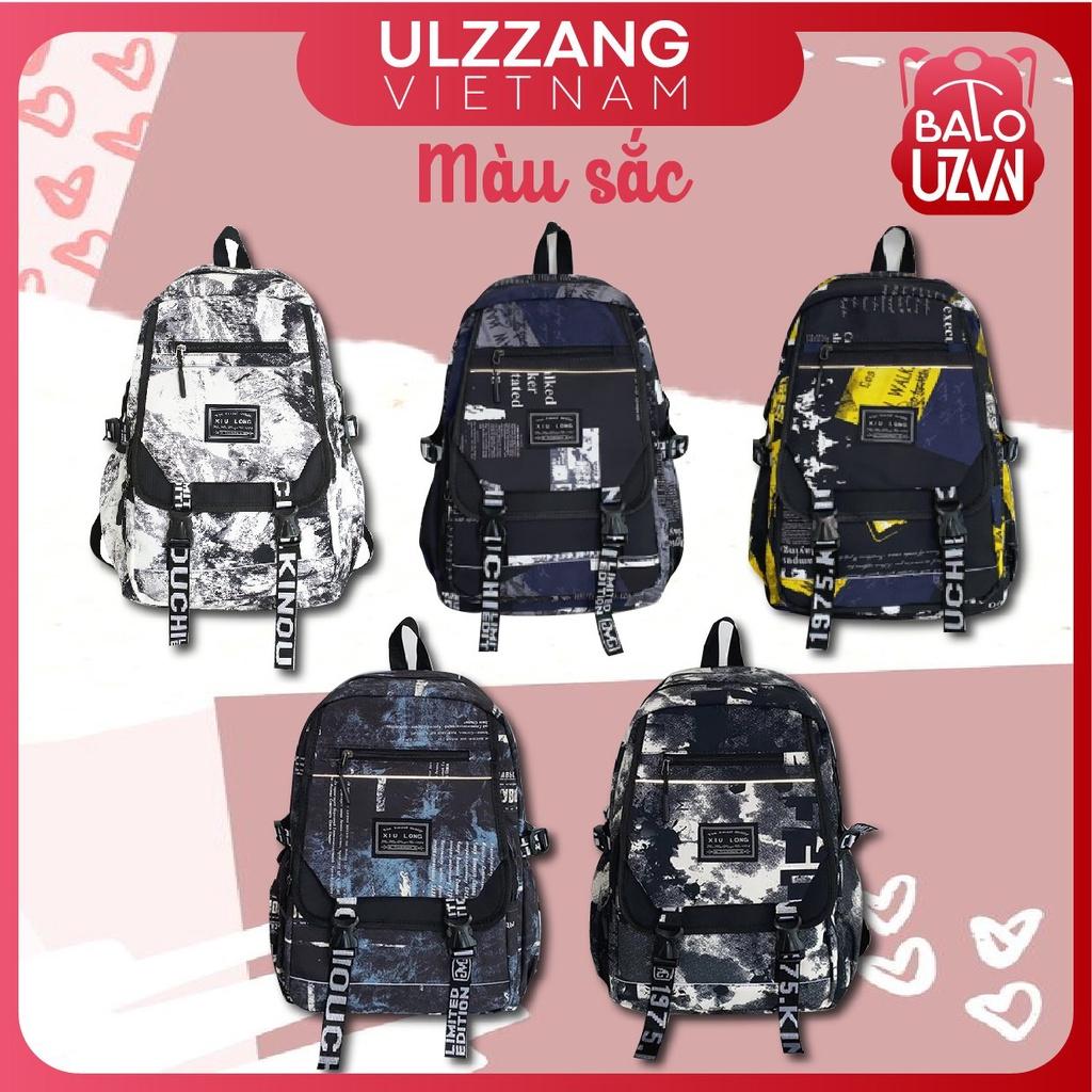 Balo đi học nam nữ ulzzang thời trang Hàn Quốc, cặp sách unisex đẹp đựng laptop hàng cao cấp