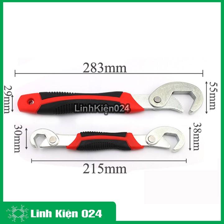 Bộ 2 Cờ Lê Đa Năng Giữ Vặn Ống Ren 9-32mm Grip