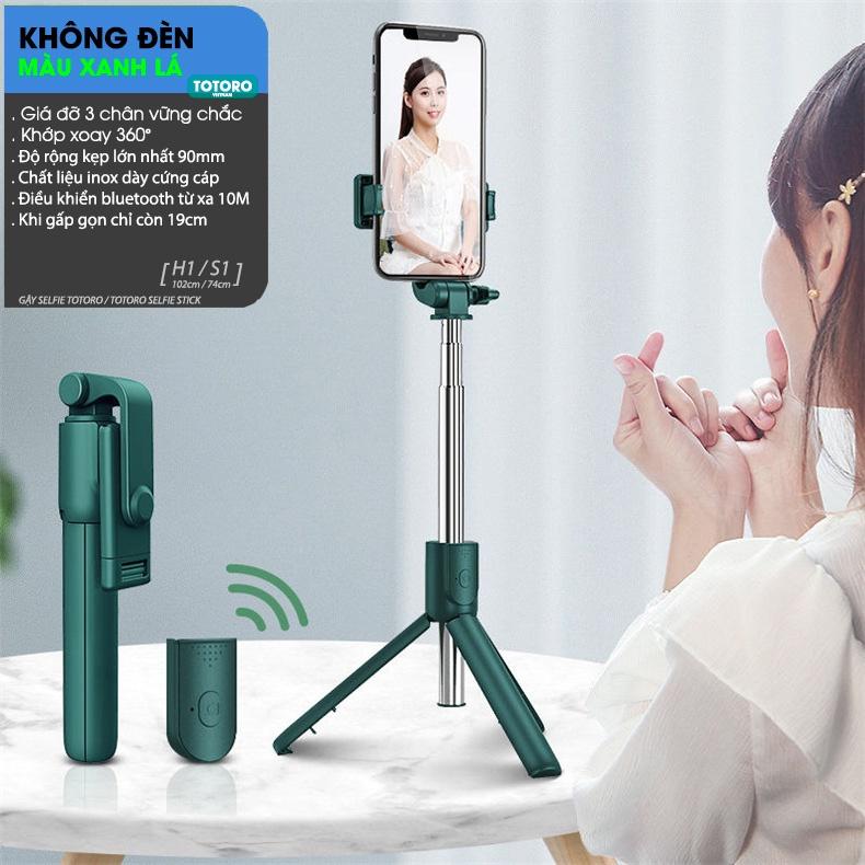 Gậy chụp ảnh 3 chân TSS Selfie Stick điều khiển từ xa có phân loại đèn trợ sáng Tripod chụp tự sướng - quay - livestream