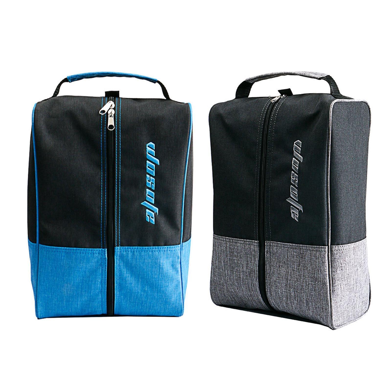 Portable Golf Shoes Bag, Large Capacity for Men Women Zippered Pouch Sports Shoes Bag