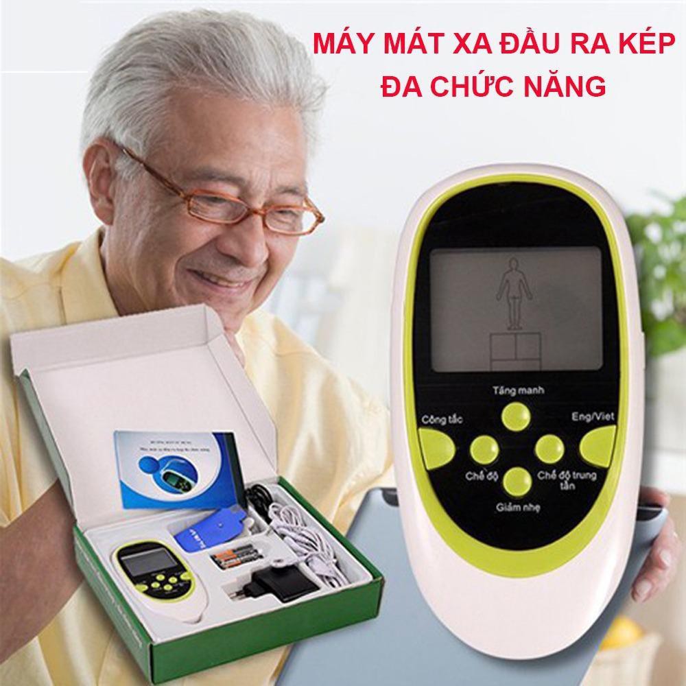 Máy massage xung điện trị liệu đa chức năng 8 miếng dán Aukewel HÀNG CHÍNH HÃNG - MAX STAR