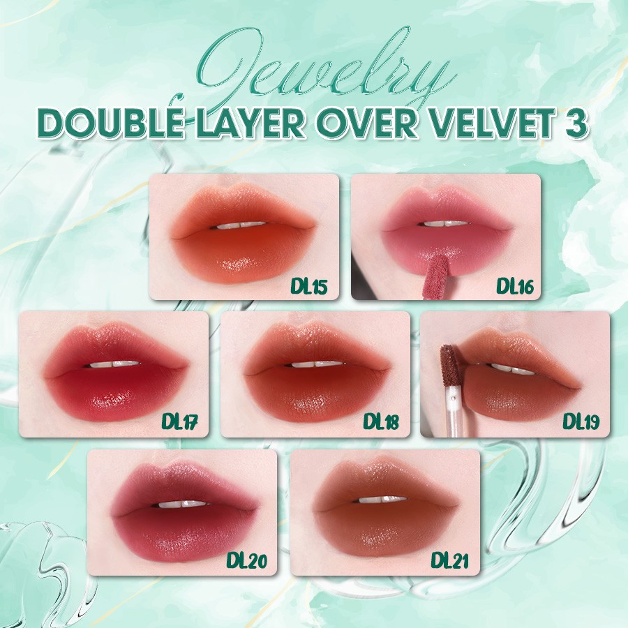 Son Kem Black Rouge Double Layer Over Velvet 4.1g - Ver 3