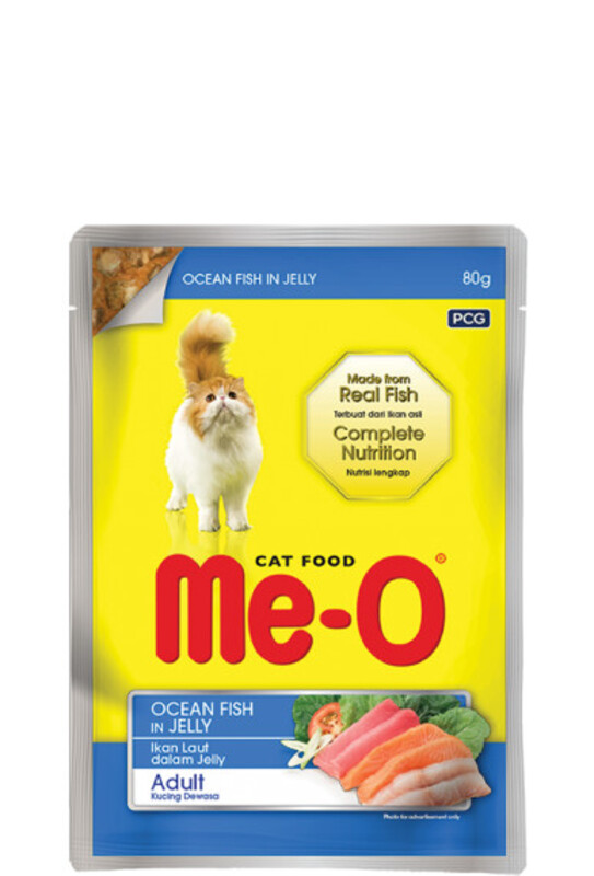 Thức ăn cho mèo Pate me-o gói 80g