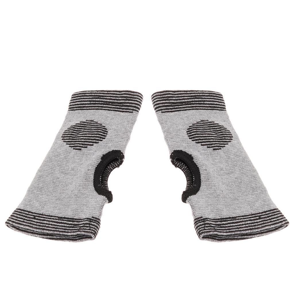 1 Pair Elastic Anti-slip Sport Hand Palm Wrist Guard Support Protector Brace Gloves