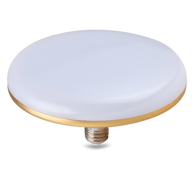 Đèn led UFO đĩa bay đuôi nhôm đế vàng 18w