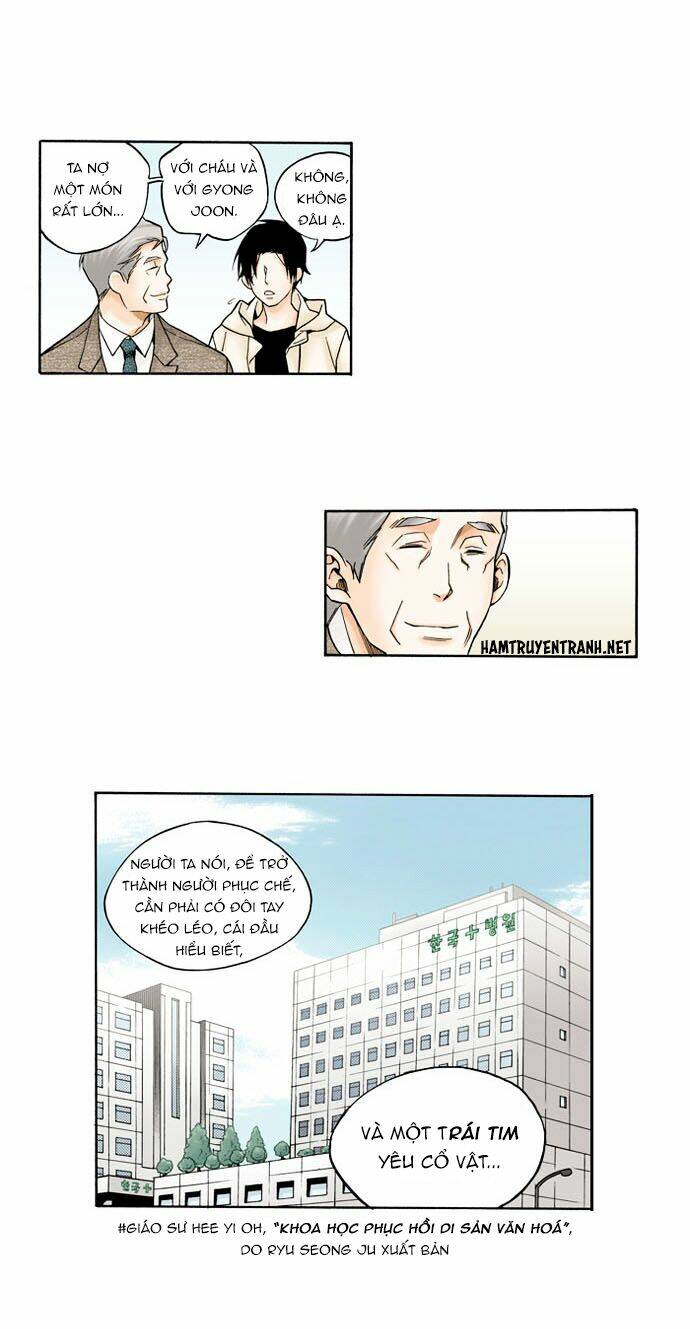 ngôi nhà của người phục chế chapter 2.5 16