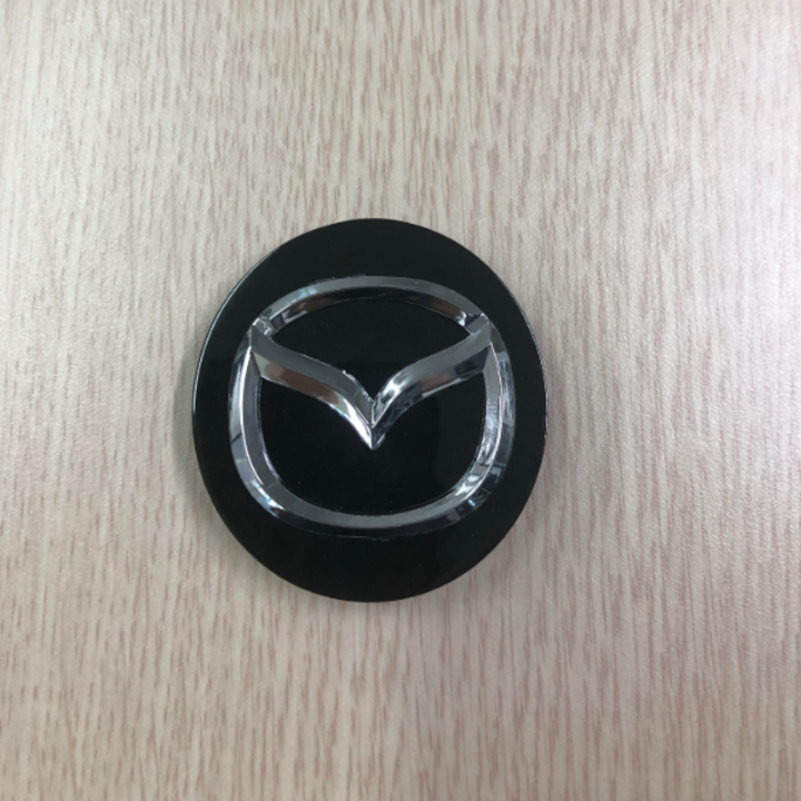 Logo chụp mâm, lazang bánh xe Mazda đường kính 57mm