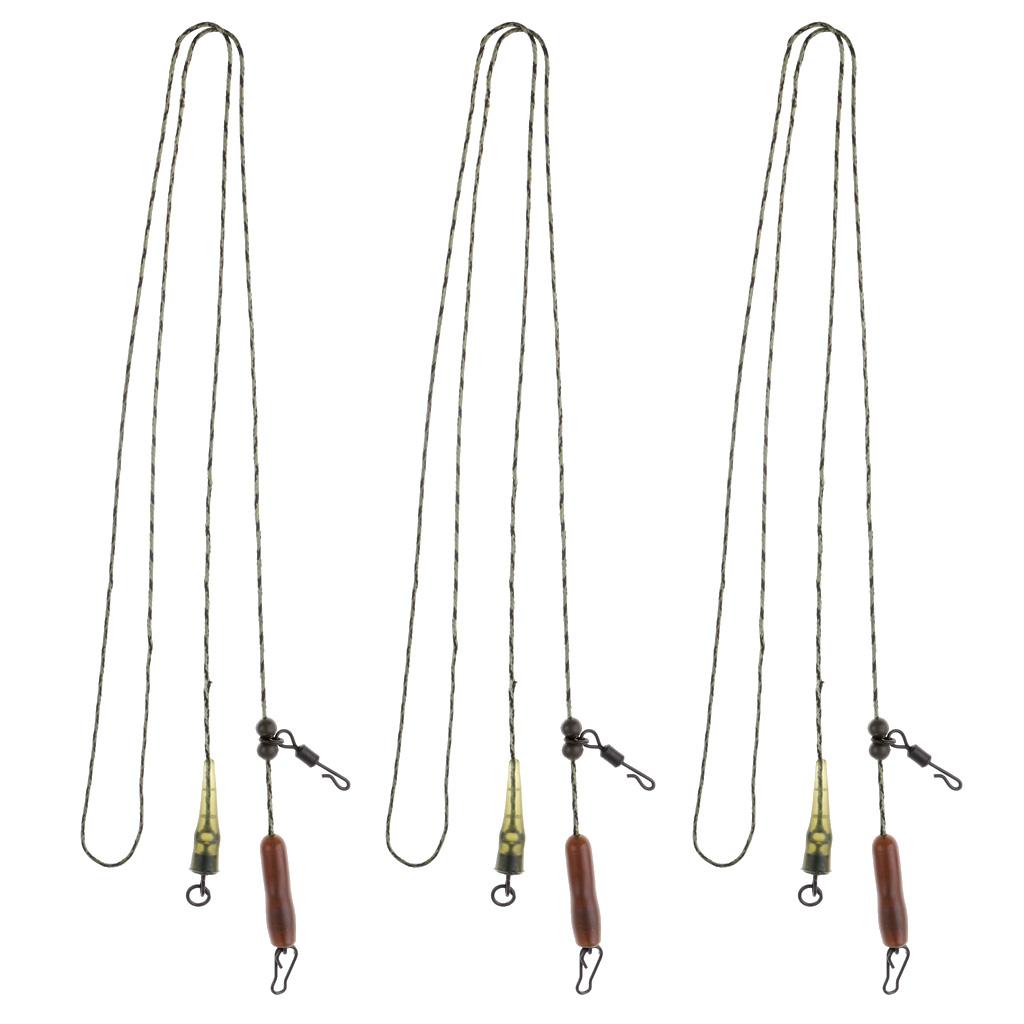 Carp Fishing Hair Rig with Lead Clip Swivel Carp Rig Fishing Tackle A001