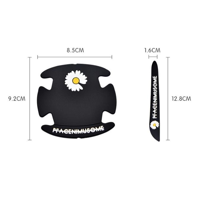 Bộ 8 miếng dán chống xước hõm cửa tay nắm ô tô tiện lợi- Hoàng Đông Shop