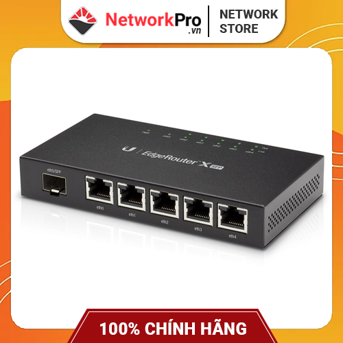 Router Ubiquiti EdgeRouter X SFP có cổng quang | Hàng Chính Hãng