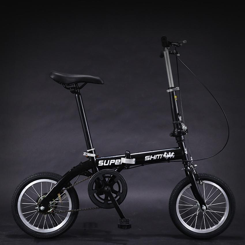 Xe đạp thể thao gấp gọn khung cacbon siêu nhẹ Sanhippo_ Xe đạp điều chỉnh độ cao cho trẻ em và người lớn có trợ lực