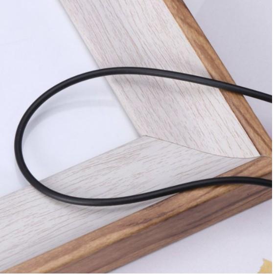 5 Dây Chuyền Đen Cao Su Kết Hợp Mặt Dây Resin - Trường Thịnh Sài Gòn