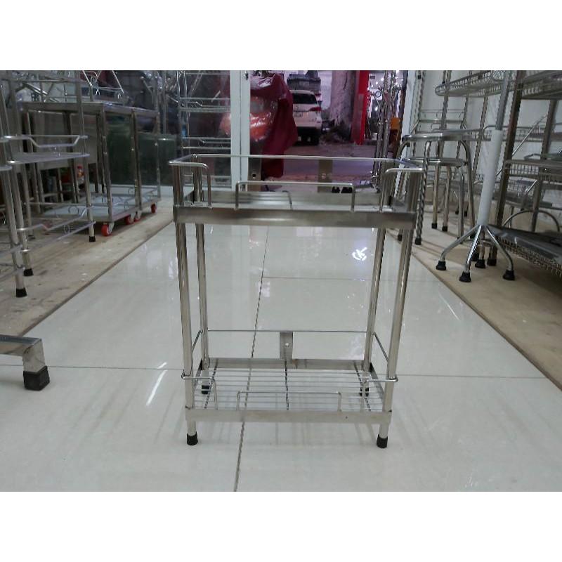 Kệ gia vị 2 tầng sus 304