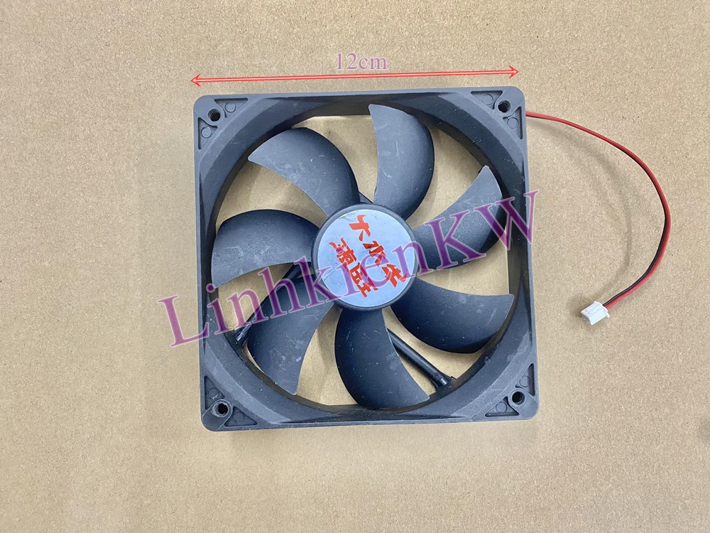 Quạt tản nhiệt 12vDC 12*12*2,5cm mới chính gốc 100% .