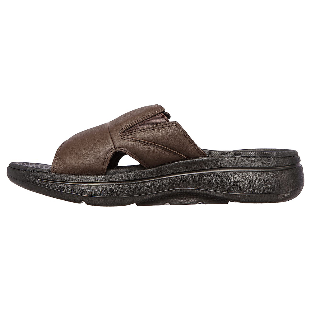 Skechers Nam Dép Quai Ngang Sandals GOWalk Arch Fit - 229023-BRN