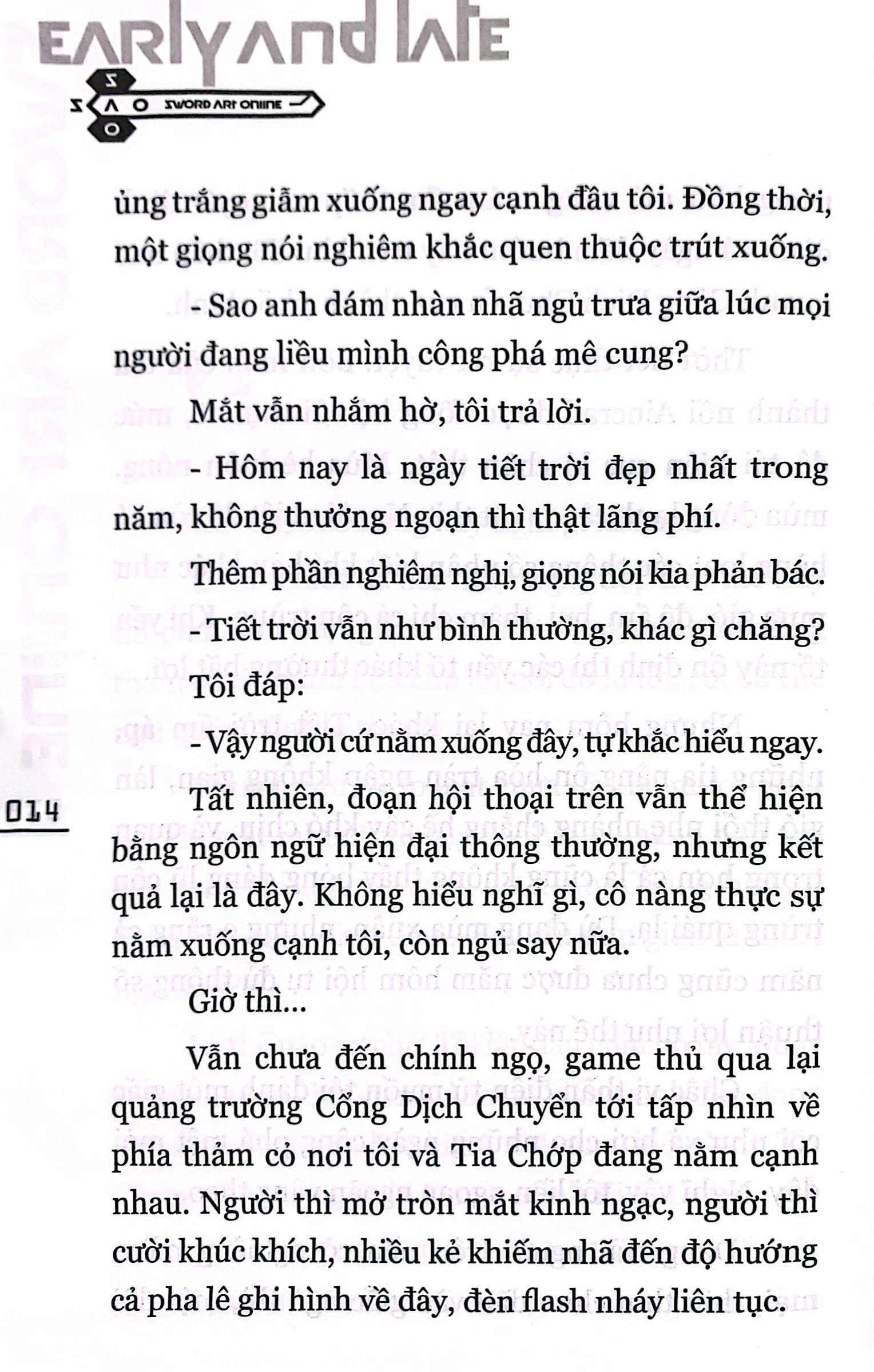 Sword Art Online 008 - Early And Late