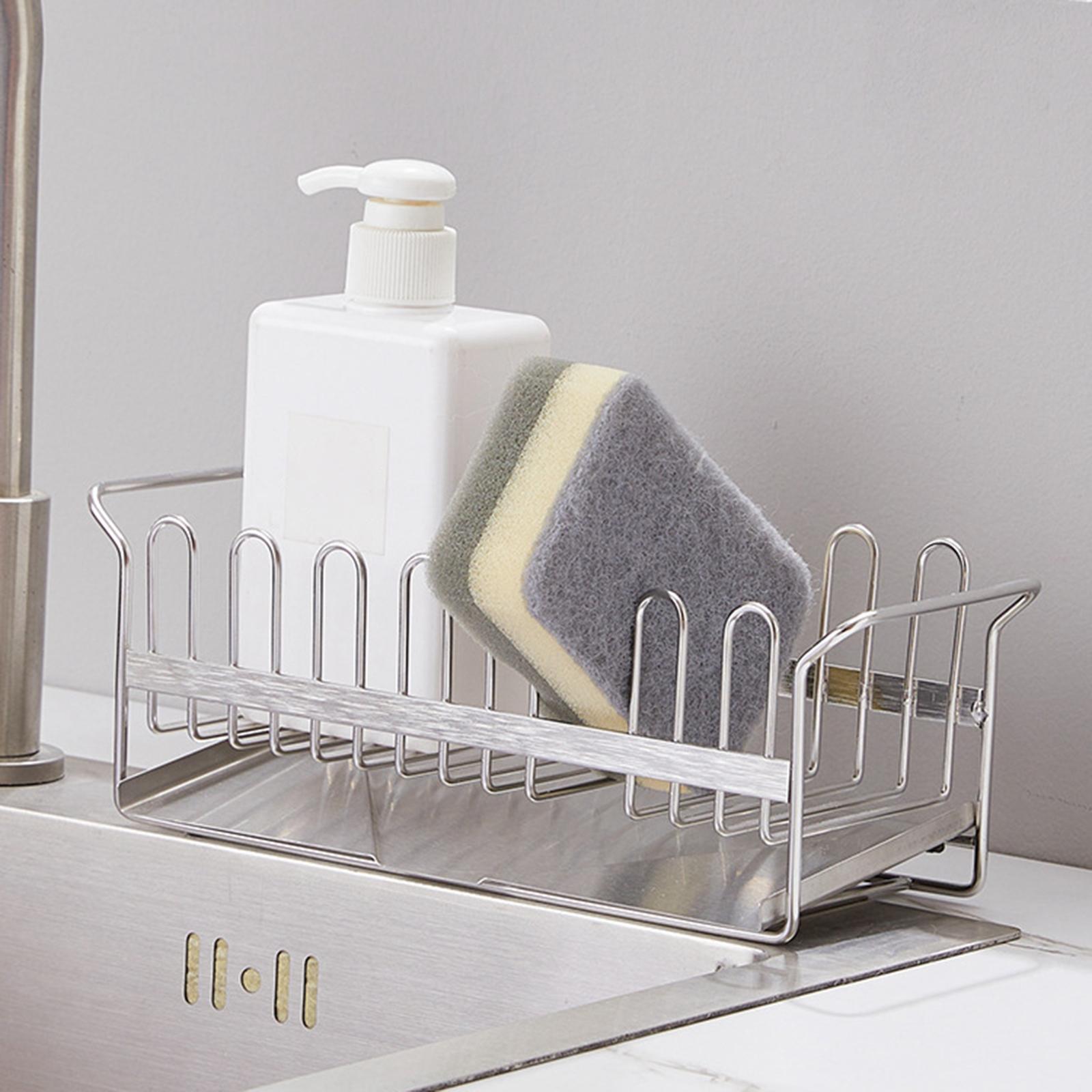 Kitchen Sink Caddy Organizer for Hand Soap Bottles Sink Soap Dispenser