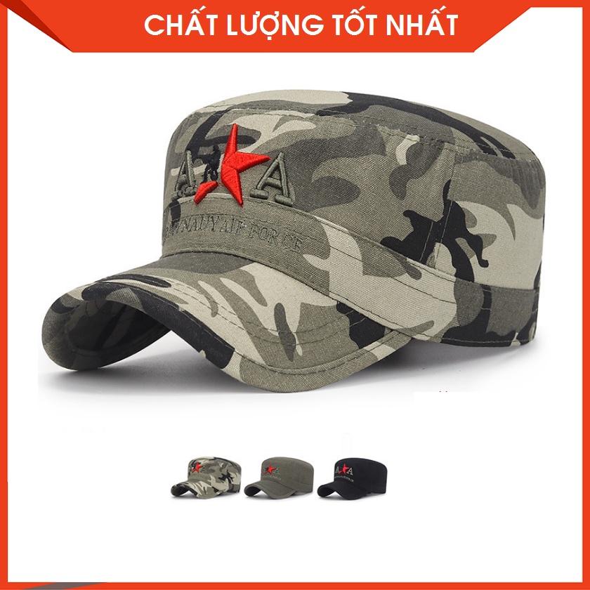 Mũ lưỡi trai phong cách lính AA mạnh mẽ, cá tính - Nón kết Nam thời trang
