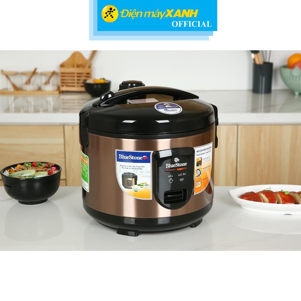 Nồi cơm nắp gài BlueStone 1.8 lít RCB-5519 - Hàng Chính Hãng