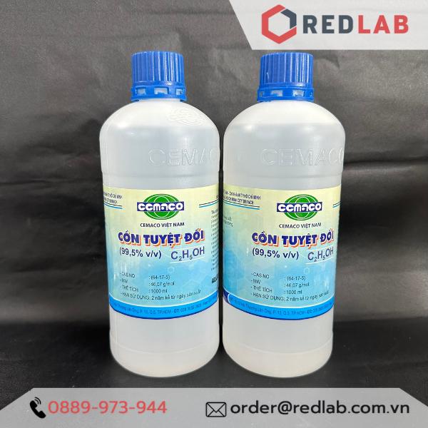 Cồn tuyệt đối 99.5 độ CEMACO Việt Nam, 99.5 % Ethanol Absolute