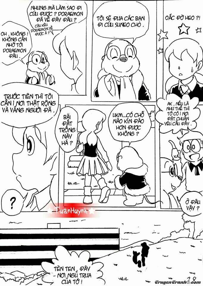 doraemon fan-made : nobita và cuộc phiêu lưu đến hòn đảo bị mất chapter 1 30