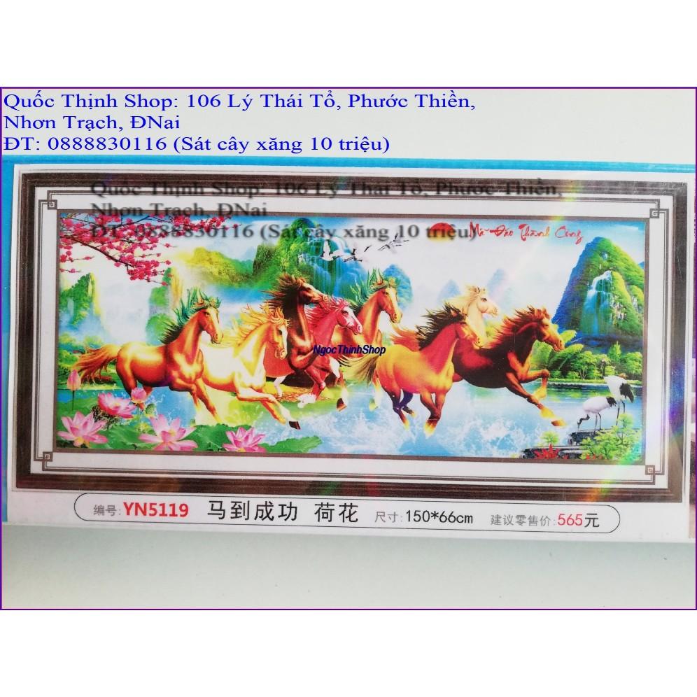 Tranh đính đá mã đáo thành công giá rẻ, bộ sản phẩm gồm bút đính, khay, sáp