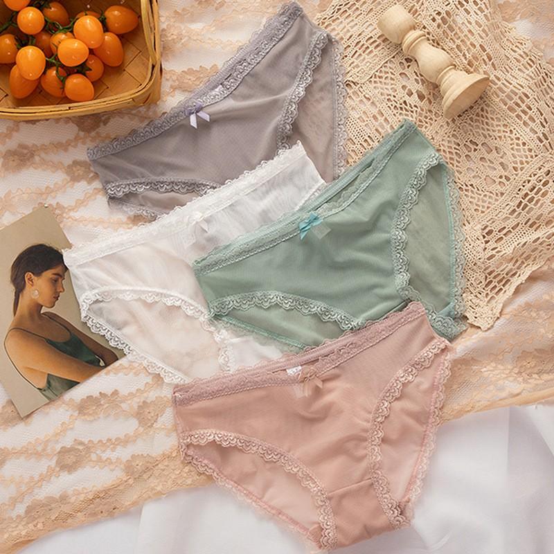 Quần lót nữ Quần lót ren lưới sexy Q06