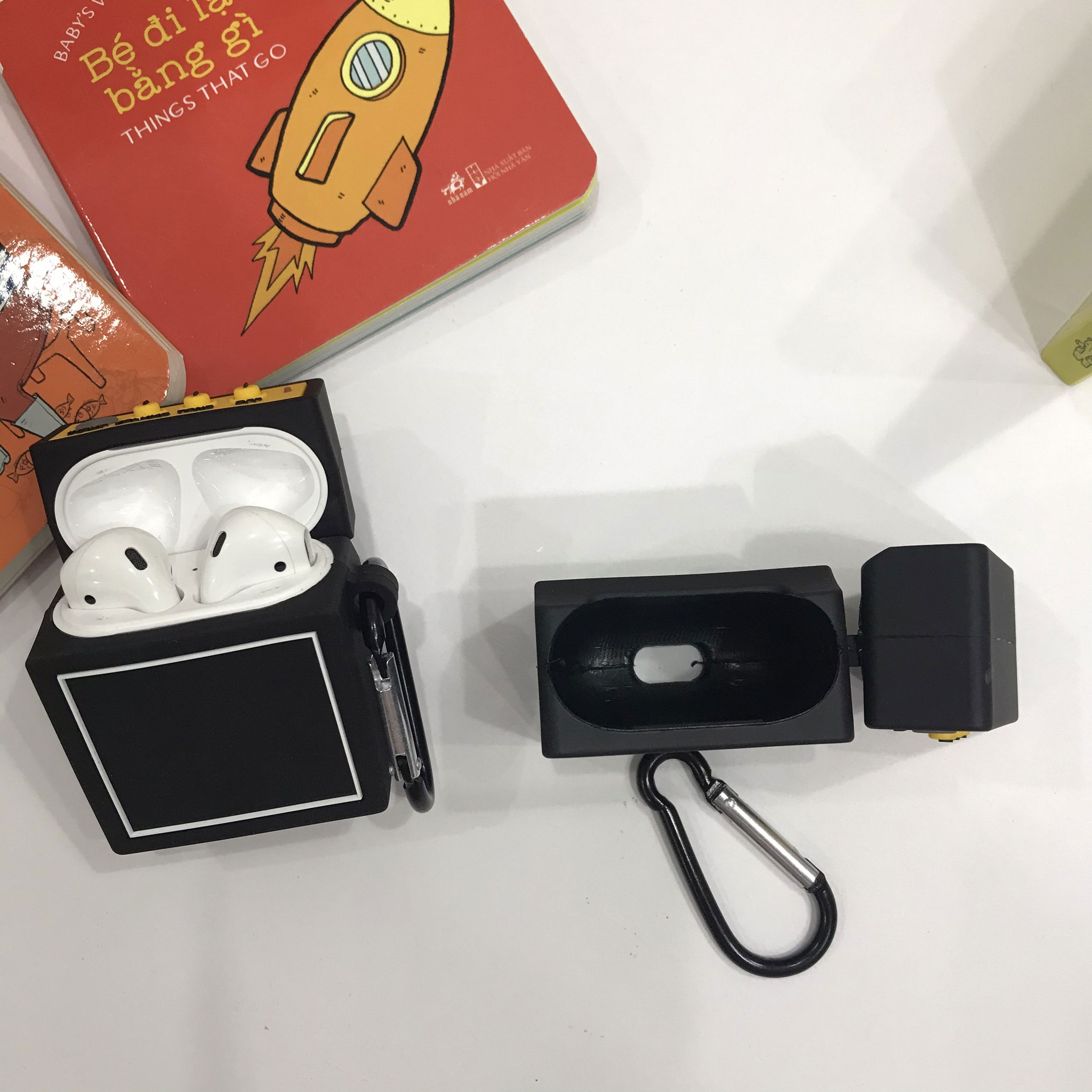 Case Ốp Silicon Bảo Vệ Cho Apple AirPods / AirPods 2 - Hình Chiếc Loa