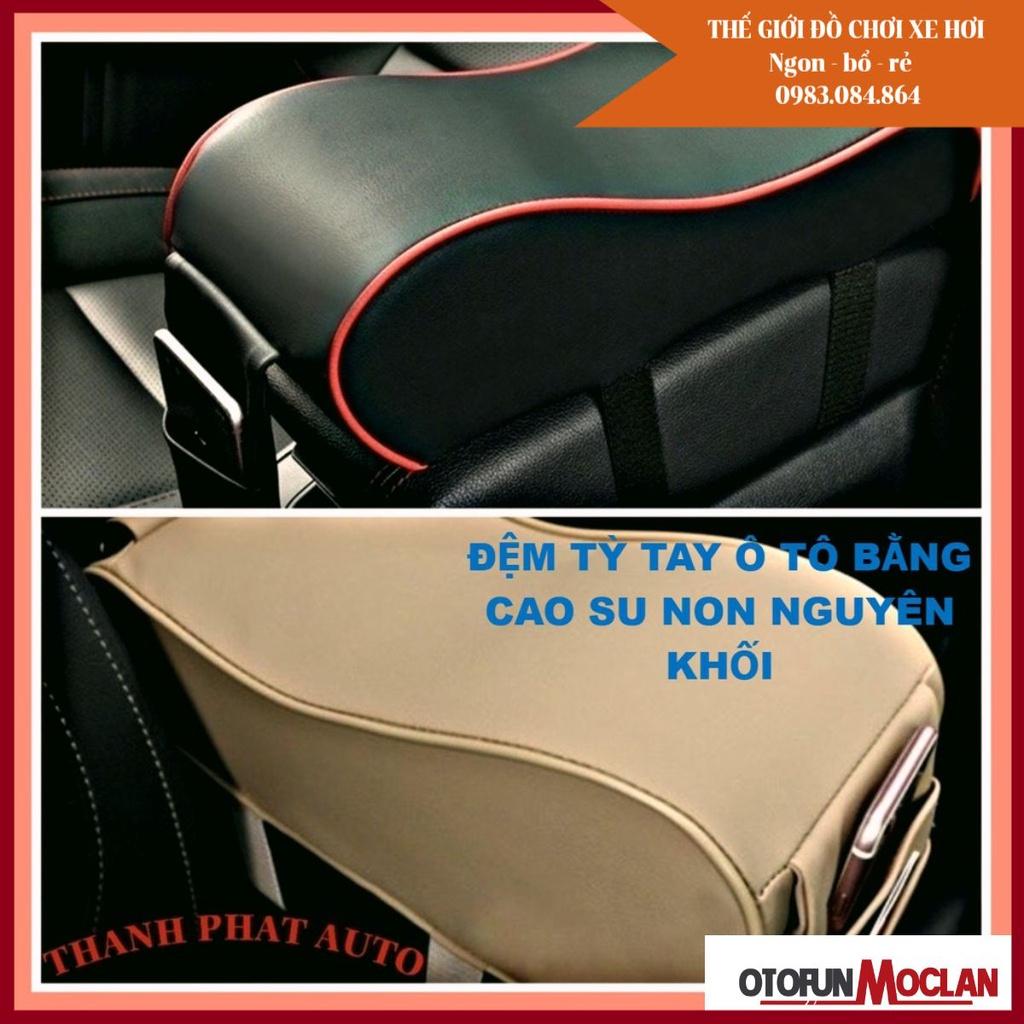 ĐỆM TỲ TAY CAO SU NON DÙNG CHO CÁC DÒNG XE Ô TÔ - 2 màu đen và kem