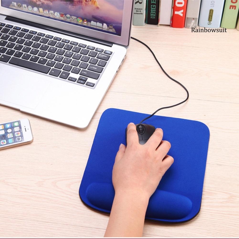 Đệm Lót Chuột Chơi Game Bằng Mút Mềm Chống Trượt Có Đệm Cổ Tay