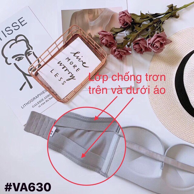 Áo ngực không dây cài trước - áo ngực chống tụt, áo cup ngực không dây AS052 mặc áo hở vai, đầm maxi