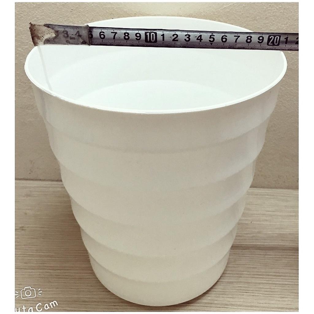 3 Chậu Nhựa Trồng Hoa Cây Cảnh VT 245x167x300 Bình Thuận Plastics