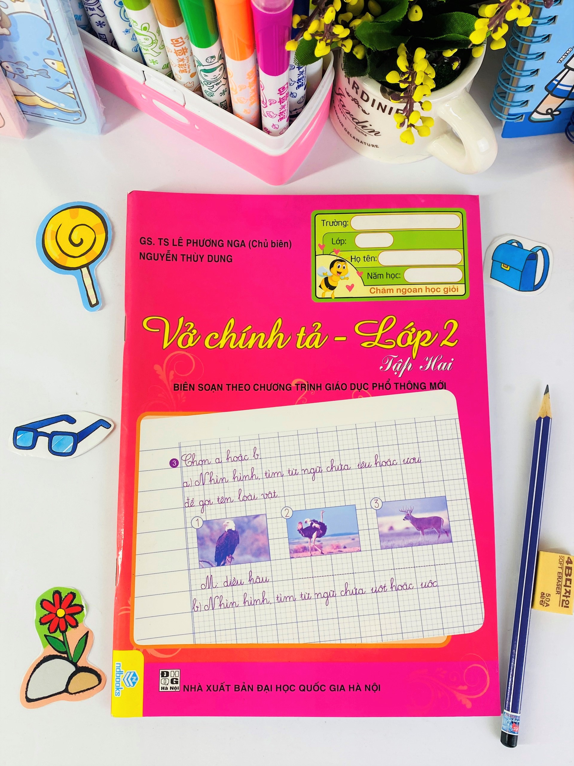 Sách - Combo 2 cuốn Vở Chính Tả Lớp 2 - ndbooks