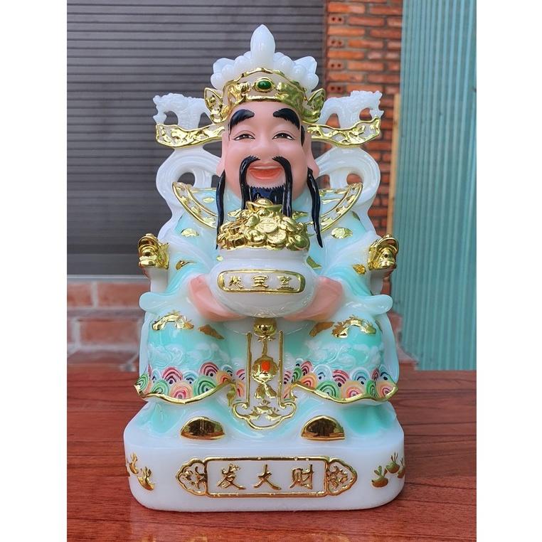 Tượng Thần Tiên Chiêu Tài Lộc 8 inch cao 20 cm nặng 3kg đẹp bền