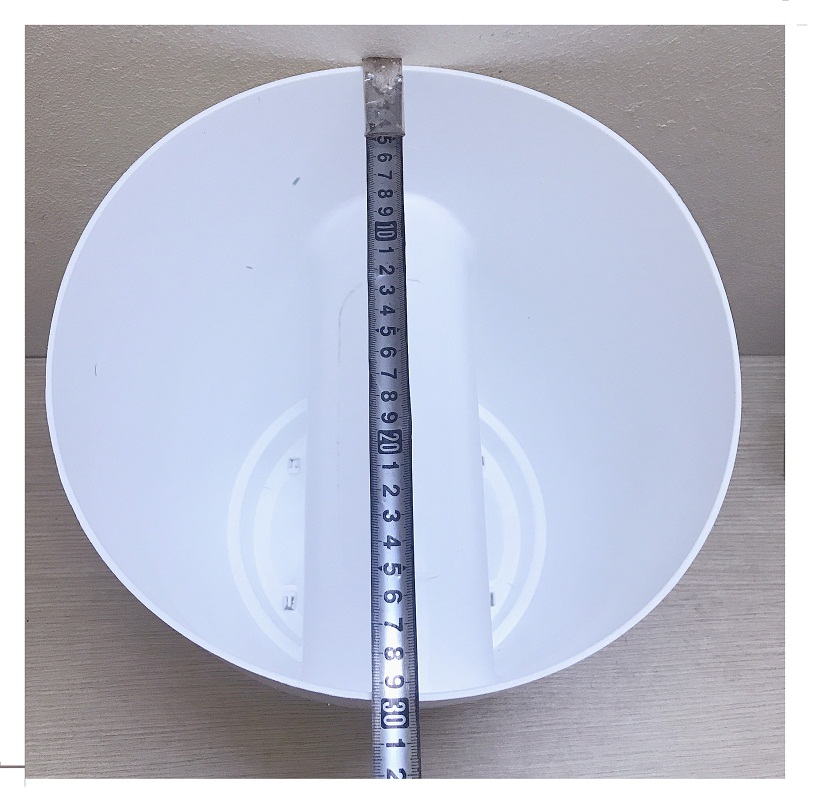 5 Chậu Kẹp Ban Công Trồng Hoa Cây Cảnh Nhiều Màu - ĐK 30.5 cm