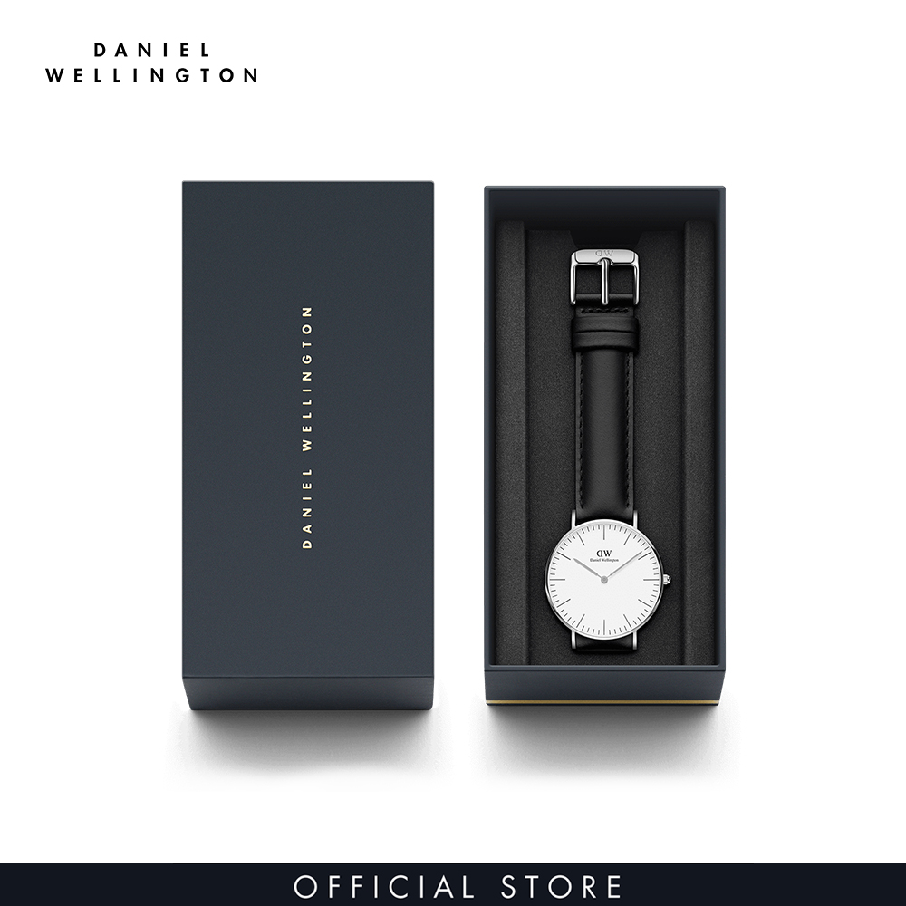 Đồng hồ Nam, Nữ Daniel Wellington dây da - Classic Sheffield 36mm DW00100053