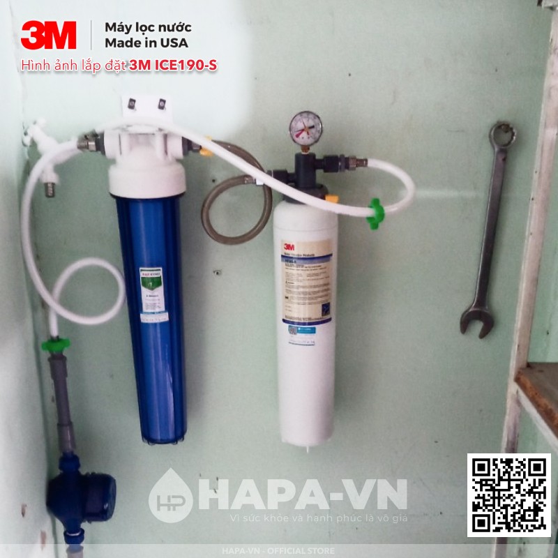 Lõi Lọc 3M HF90-S Thay Cho Máy Lọc Nước 3M ICE190-S - Nhập Khẩu Mỹ, Hàng Chính Hãng 3M - ICE190S HF90S