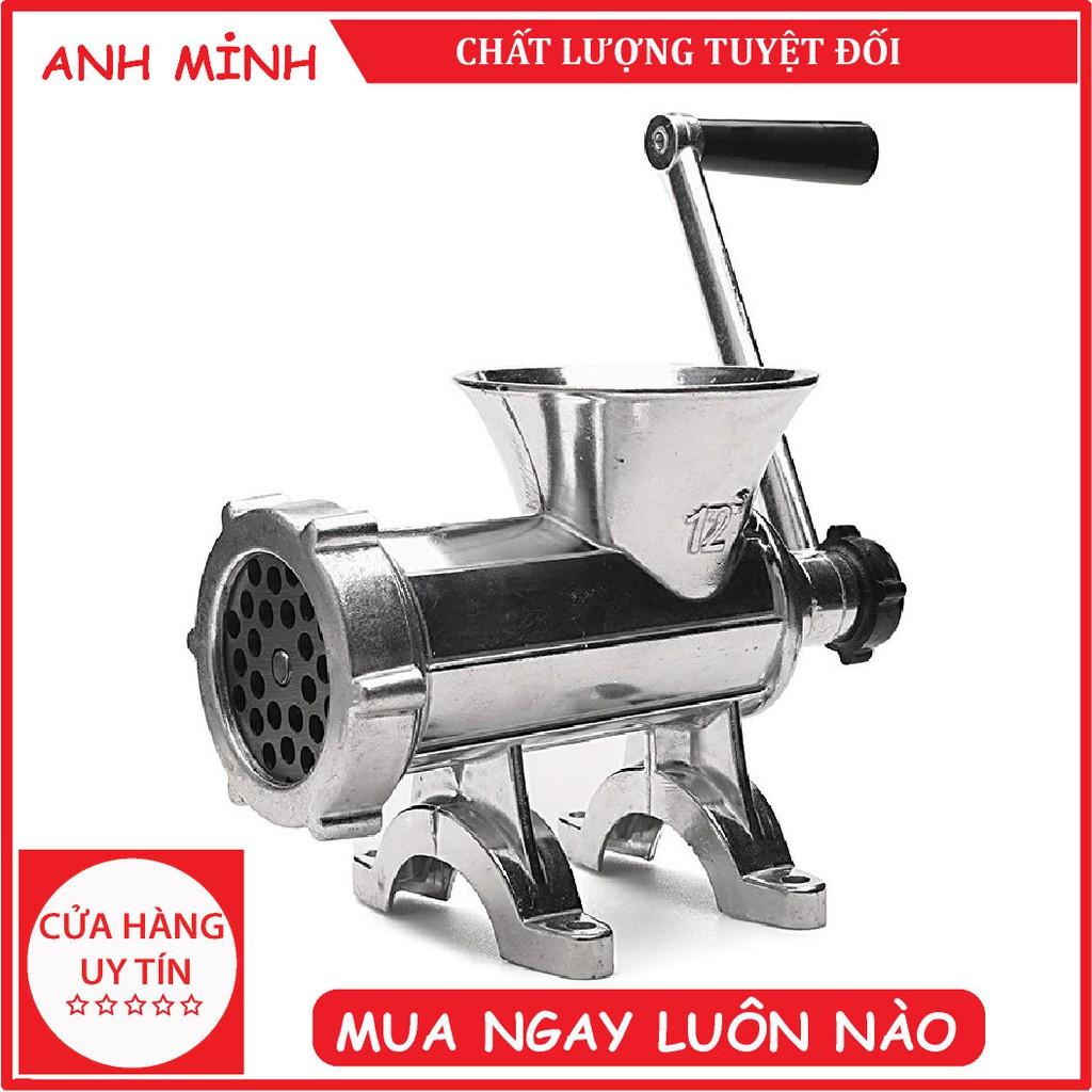 Máy xay thịt , xay cua quay tay cỡ đại bằng Gang chất lượng