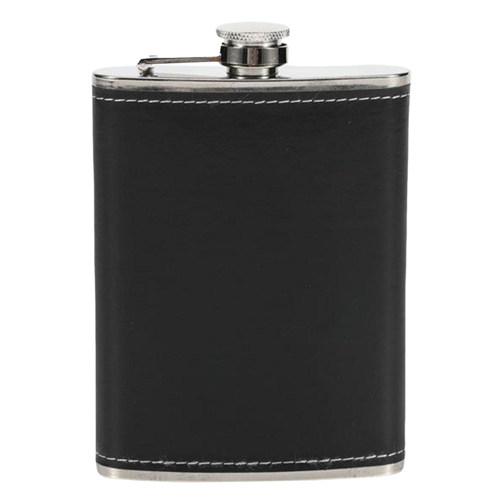 Matte Hip Flask Stainless Steel Leakproof for Wedding Party Fishing Sparkle