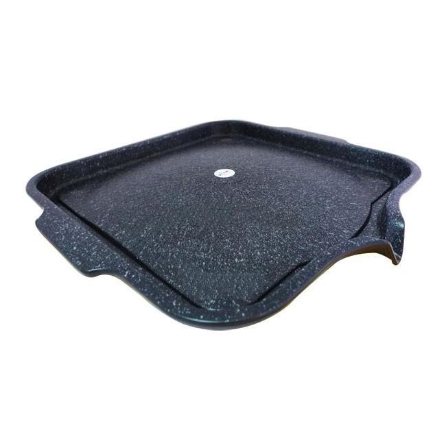 Khay nướng Vuông đáy bằng gang phủ men chống dính cao cấp 32cm