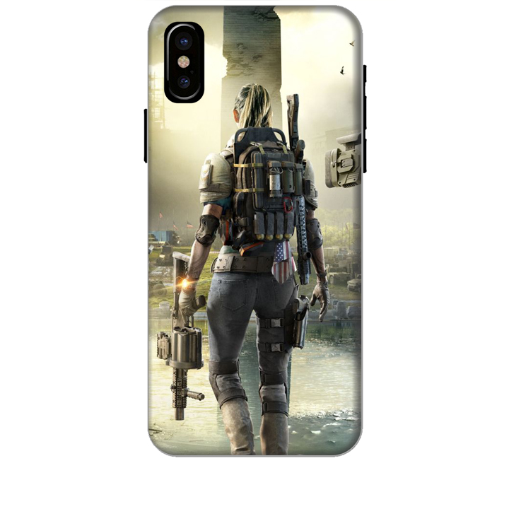 Ốp lưng dành cho điện thoại IPHONE X hinh PUBG Mẫu 04